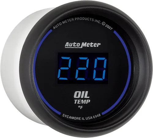 Miniatura 5 de Auto Meter 6948 Cobalt Digital 2-1/16" 0-340 F Medidor de temperatura de aceite