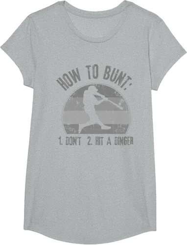 Miniatura 83 de Cómo Bunt Don't Hit A Dinger - Camiseta divertida de béisbol y sóftbol, Negro, S
