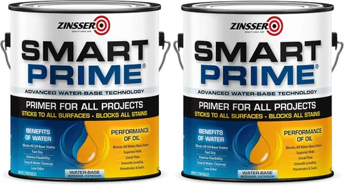 Miniatura 4 de Rust-Oleum 249729 Smart Prime pintura base, 1 galón, color blanco, 249727