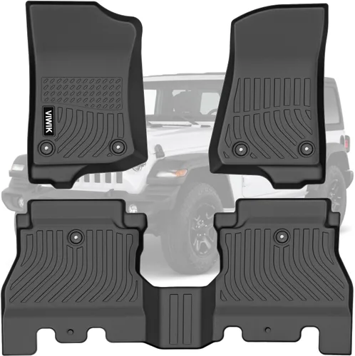 Miniatura 10 de Tapetes VIWIK para Ford Maverick Fuel 2025-2022, forros de piso 3D antideslizantes, tapetes impermeables de TPE para automóvil, protección de ajuste