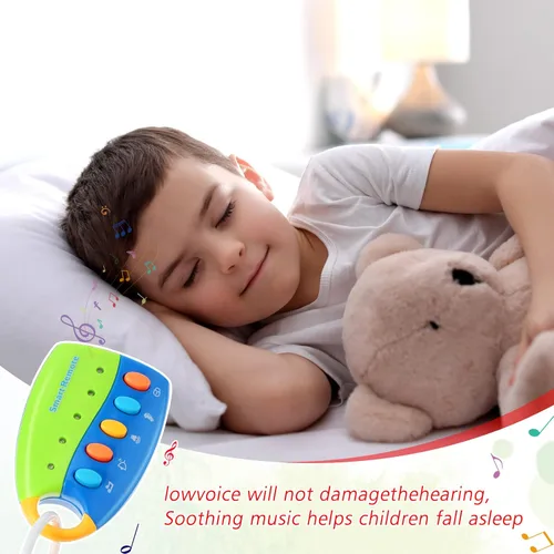 Miniatura 7 de Skylety Juguete musical inteligente remoto de la llave del coche con sonido y luces Juguetes musicales divertidos y educativos para el juego de Azul
