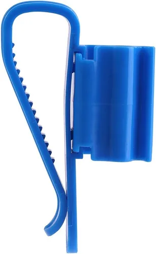 Miniatura 8 de 2 unids Clip ajustable diseño de plástico azul multifuncional tubería de agua Clip de fijación clip de montaje de peces ajustable Clip de montaje