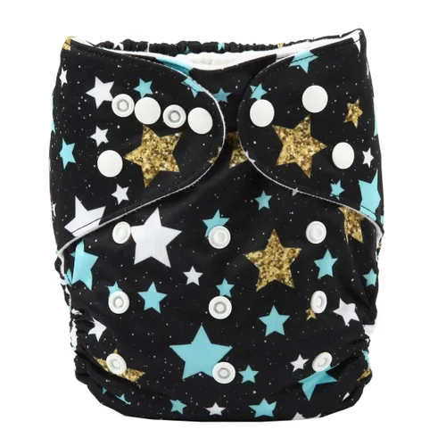 Miniatura 28 de Pañal de bolsillo para bebé, reutilizable, lavable, 8 libras a 36 libras (flecha)