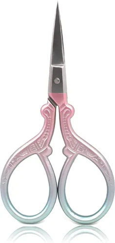 Miniatura 10 de BIHRTC Mini tijeras de bordado de 3.6 pulgadas, tijeras de costura para manualidades de acero inoxidable con punta afilada para labores de aguja
