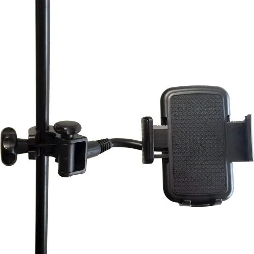 Miniatura 6 de Accessory Basics Soporte de micrófono de música para teléfono inteligente con múltiples ángulos giratorios de 360° para iPhone 15 16 17 Pro Max Plus
