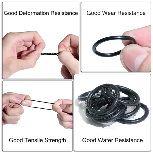 Miniatura 3 de Surtido de 740 anillos tóricos universales en 24 tamaños con 4 herramientas Kit de anillos tóricos de goma para reparación de fontanería de grifos