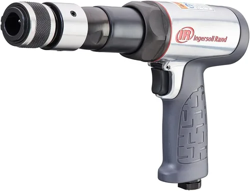 Miniatura 15 de Ingersoll Rand 135MAXK Martillo Neumático de Cambio Rápido con Reducción de Vibración, Juego de Cincel de 5 Piezas, 2,600 BPM, Carrera de 3