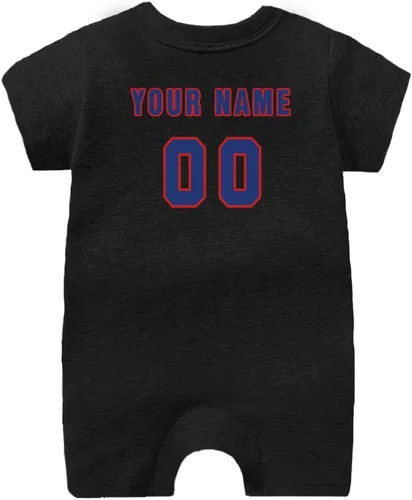 Miniatura 34 de Traje de fútbol personalizado para bebé, hace que tu bebé nombre y número de ropa de fútbol regalos