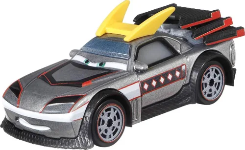 Disney Cars Toys Kabuto, miniatura, juguetes coleccionables de autos de carreras basados en películas de autos, para niños de 3 años en adelante,