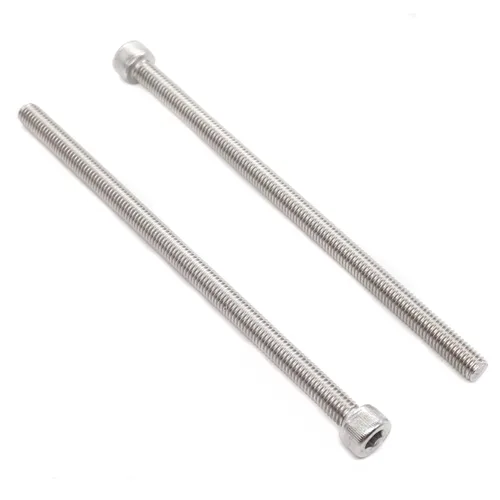 Miniatura 5 de Tornillos hexagonales extra largos de acero inoxidable 304 M3 x 4.331 in - 0.020 in de paso