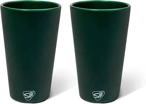 Miniatura 19 de Silipint Vaso de pinta de silicona de 16 oz – Vaso reutilizable irrompible sin BPA de silicona – Apto para lavavajillas, microondas y congelador