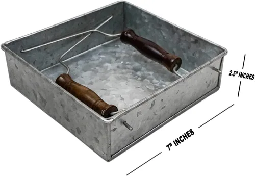 Miniatura 2 de Metal, medio, servilletero galvanizado