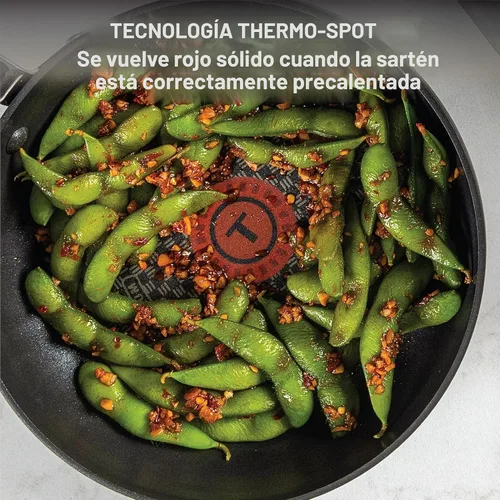 Miniatura 5 de T-fal Ultimate - Juego de utensilios de cocina antiadherentes de aluminio anodizado duro, 14 piezas, apto para horno y parrilla 400°F, tapa segura