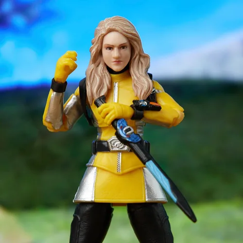Miniatura 4 de Power Rangers Lightning Collection Beast Morphers Yellow Ranger - Figura de acción a escala de 6 pulgadas, juguetes y figuras de acción para niños a