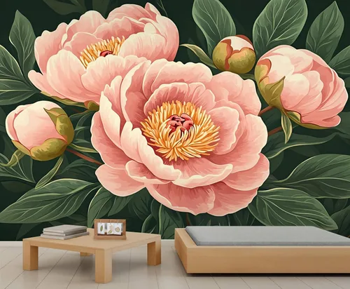 Miniatura 32 de Mural de lobo azul, papel tapiz de animales misteriosos, decoración del hogar de estética oscura, mural de pared de animales salvajes, murales