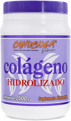 CAHUENGA - Colágeno hidrolizado en polvo 17.64 oz - Proteína sin sabor para cabello, piel, uñas y articulaciones - Keto y sin gluten - Colageno