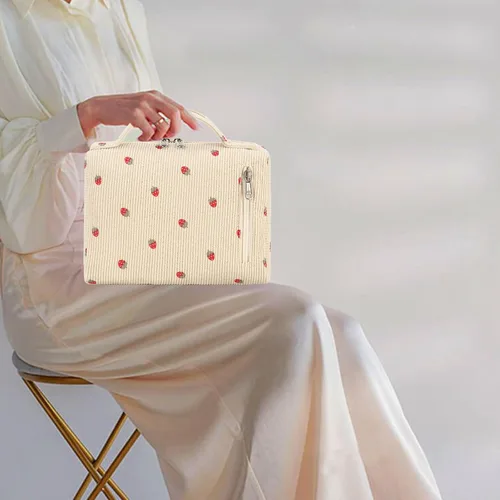 Miniatura 7 de Bluboon Bolsa de Maquillaje con Cremallera, Bolsa de Cosméticos Portátil y Organizadora de Viaje para Mujeres y Niñas