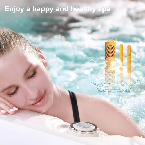 Miniatura 7 de SPA - Piezas de palo mineral con cartucho de 4 meses de vida útil universal para bañera de hidromasaje (paquete de 5)