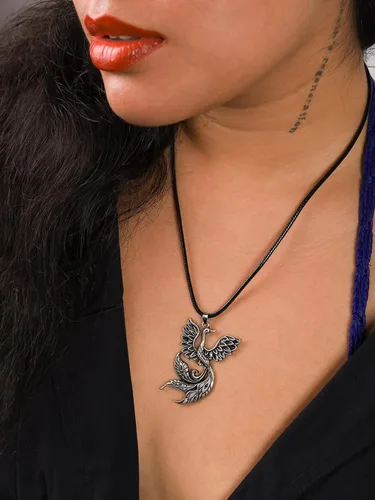 Miniatura 6 de HAQUIL Collar con colgante de tótem de animales de la naturaleza antigua, regalo de joyería para mujeres