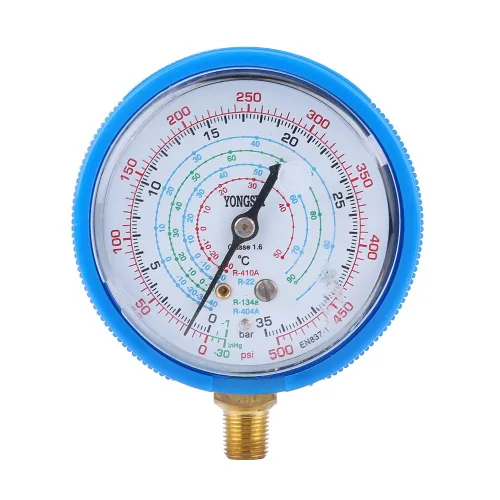 Miniatura 9 de Medidor de presión de aire acondicionado, par de aire acondicionado R410A R134A R22 Refrigerante Kit de manómetro de alta y baja presión Juego