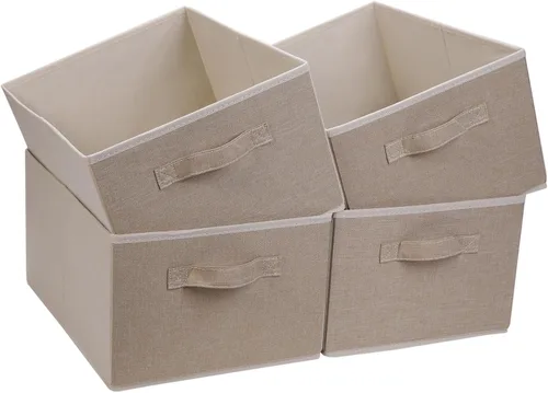 Miniatura 16 de Clothings - Contenedores de almacenamiento plegables, organizadores plegables y cestas de almacenamiento, cubo de almacenamiento para dormitorio