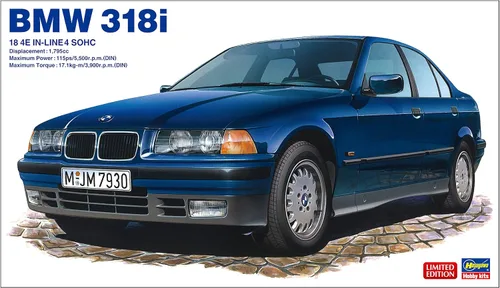 Miniatura 3 de ハセガワ Hasegawa 1/24 620320 BMW 318i Modelo Kit