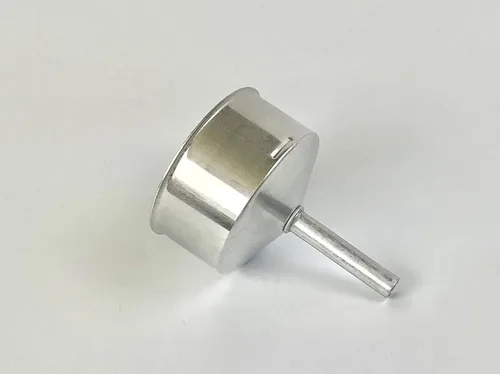 Miniatura 5 de Tredoni Embudo de aluminio - Reemplazo - Tamaño 1 taza de café expreso de aluminio Moka Pot - 1.8 in (1 taza)