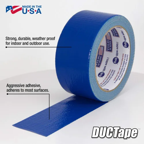 Miniatura 2 de IPG - JobSite DUCTape - Cinta adhesiva de color Azul