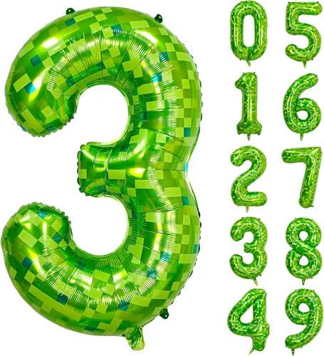 Miniatura 54 de Globos de helio de 40 pulgadas con dígitos dorados para fiesta de cumpleaños., Número 0, 40 pulgadas, número 0 oro 7