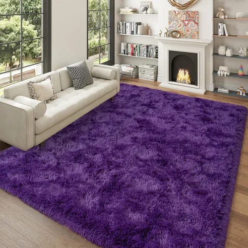 Miniatura 148 de Dssimo - Alfombra superesponjosa para la habitación, alfombra de área moderna, pequeña, suave y acogedora de felpa para niños, niñas y adolescentes