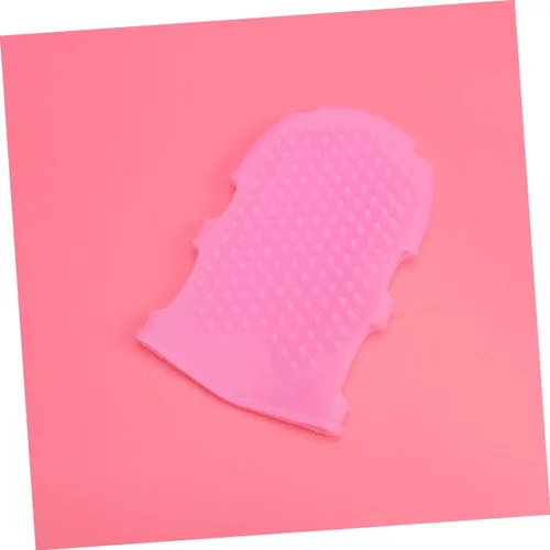 Miniatura 8 de FOMIYES 2 unids cepillo de guante de baño cuerpo de silicona exfoliante masajeador de mano guantes de ducha exfoliante guante de ducha exfoliante