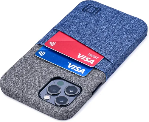 Miniatura 12 de Dockem Funda tipo cartera para iPhone 12 y iPhone 12 Pro: Placa de metal integrada para montaje magnético y 2 tarjeteros de crédito: 6.1" Luxe M2