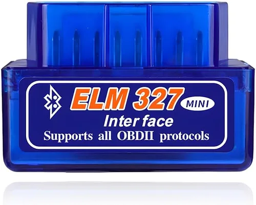 ELM327 OBDⅡ Escáner de diagnóstico automático del coche, mini OBDII herramienta de escaneo Bluetooth profesional y lector de código, herramienta de