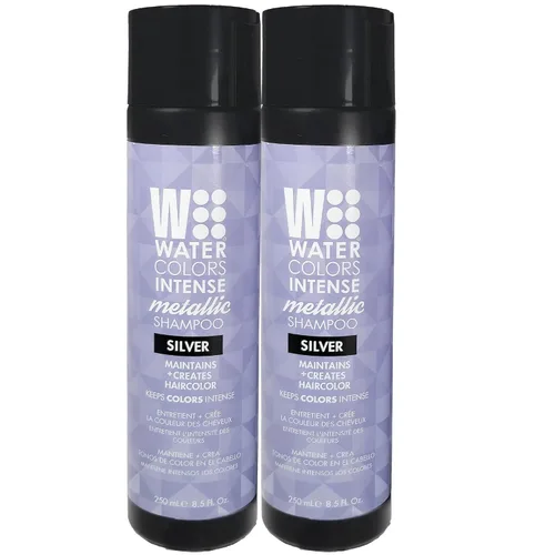 Miniatura 5 de Watercolors INTENSE METALLIC Semi Permanente Shampoo para Depósito de Color - Sin Sulfato y Parabenos para Mantener y Mejorar el Color del Cabello 8