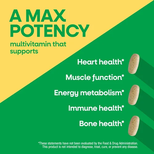 Miniatura 3 de Nature's Way ¡Vivo! Max3 Potency Daily Multivitamin, multivitaminas para adultos de alta potencia para apoyar el metabolismo de la energía celular
