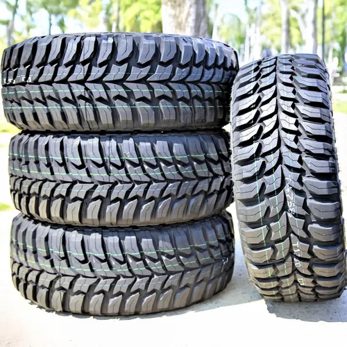 Miniatura 7 de Juego de 4 neumáticos radiales para camiones ligeros Crosswind M/T Mud Off-Road LT235/80R17 235/80/17 235/80-17 120/117Q Rango de carga E LRE de 10