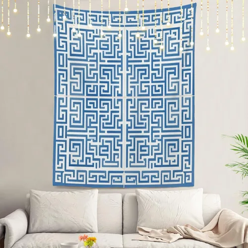 Miniatura 83 de Shrahala Tapiz japonés para colgar en la pared, moderno patrón abstracto de hojas, tapiz grande para dormitorio y sala de estar