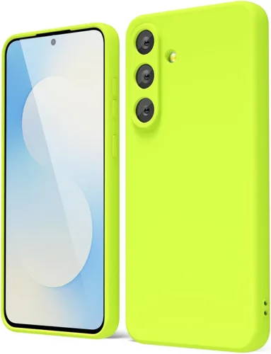 Miniatura 175 de oakxco Funda para teléfono Samsung Galaxy S21 Ultra con agarre de silicona líquida, bonita funda delgada y delgada de goma suave de TPU lisa