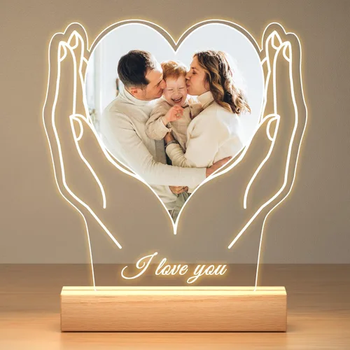 Jkolalin Marcos de fotos personalizados con foto, marco de fotos personalizado, marco de fotos personalizado, regalos de cumpleaños personalizados