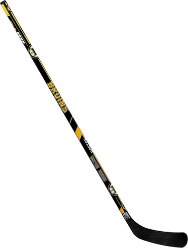 Miniatura 15 de Franklin Sports NHL Team - Palo de hockey callejero de vinilo de 48 pulgadas Pittsburgh Penguins