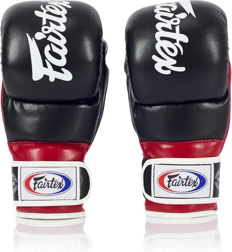 Miniatura 4 de Fairtex FGV18 Guantes de Muay Thai para Hombres, Mujeres y Niños Guantes de MMA para Artes Marciales Hechos de Cuero de Calidad Premium, Ligeros