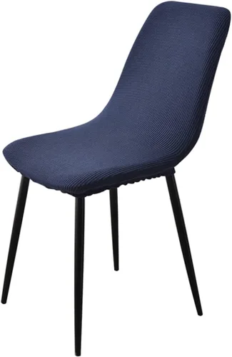 Miniatura 15 de Juego de 4/6/2 fundas elásticas de terciopelo para sillas de comedor, fundas de silla de comedor, estilo moderno, universal, sin brazos, protector