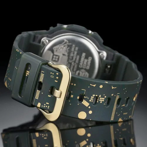 Miniatura 3 de Casio G-Shock - Reloj de cuarzo para hombre con correa de plástico color verde 24 modelo DWE-5600CC-3ER
