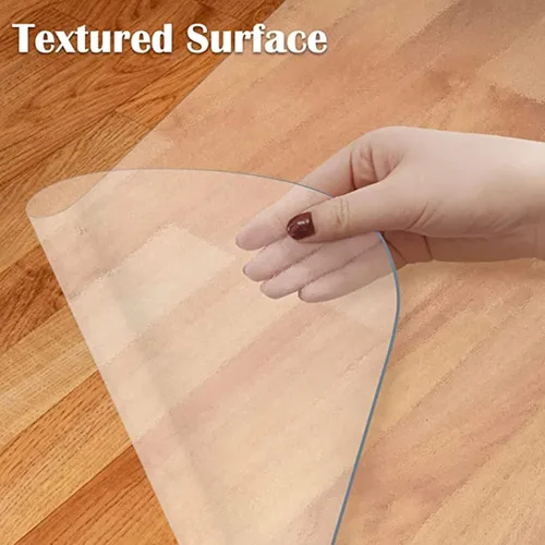 Miniatura 6 de Alfombrillas para sillas de suelo duro, 0.059 in de grosor, protector de mesa transparente para mesa de comedor, protector de mesa de plástico