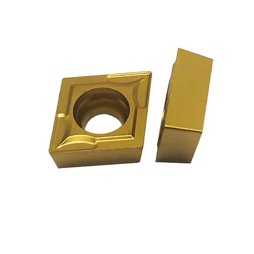 Miniatura 5 de 20 piezas CCMT09T304/CCMT32.51 Insertos de torneado de carburo, CCMT Insertos de repuesto de torno CNC multicapa recubiertos para torno de torneado
