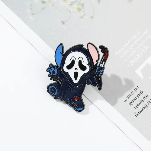 Miniatura 4 de Ohana - Alfileres esmaltados de puntada de anime Ohana Means Family Stitch Pines de solapa para mujeres, hombres, niñas, niños, broche, mochila