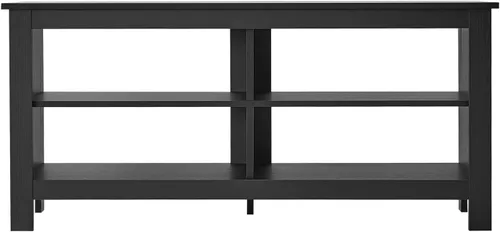 Miniatura 5 de Panana Moderno soporte de TV con 4 estantes abiertos, centro de entretenimiento de 55 pulgadas para televisores de hasta 65 pulgadas, consola de TV