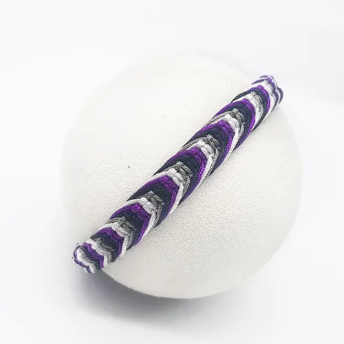 Miniatura 7 de LAMIBEE Pulsera tibetana con diseño de pansexualidad bisexual LGBT Proud Love Brazaletes de cuerda de amuleto y bohemio para mujeres y hombres