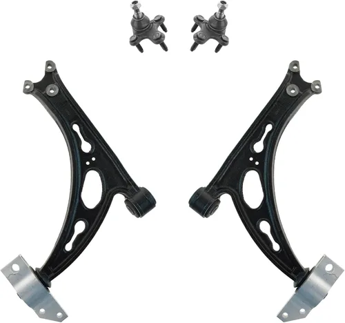 Miniatura 19 de TRQ Brazo de control delantero superior e inferior con rótula juego de 4 piezas compatible con Land Rover Range Rover 2003-2012