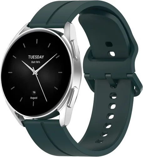 Miniatura 5 de TenCloud Paquete de 3 correas diseñadas para MILOUZ, Amzhero, A-TGTGA, TOOBUR, TMHAI, Hoowel IDW19 correa de reloj deportiva de silicona suave